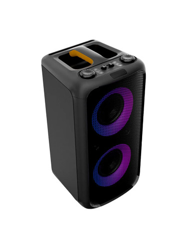 F&D PA200 Portable Wireless Party Speaker, 80W RMS (40W+40W), Subwoofe