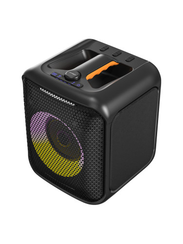PA100 - F&D PA100 Portable Wireless Party Speaker, 40W RMS, Subwoofer 