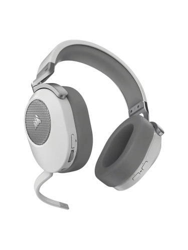 Corsair HS65 WIRELESS Gaming Headset, White (EU), v2, EAN: 08400066765