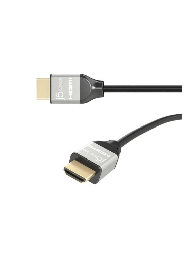 Кабел j5create JDC52, HDMI мъжко - HDMI мъжко, Ethernet, 4K, 2 m