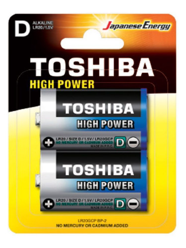 Батерия D Toshiba LR20GCP