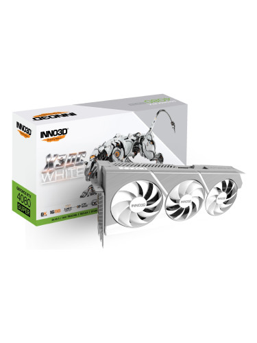 Видео карта Inno3D GeForce RTX 4080 Super 16GB GDDR6X X3 OC White