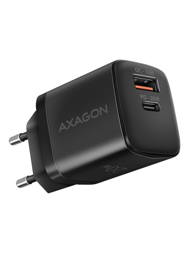 AXAGON ACU-PQ20 wall charger QC3.0/AFC/FCP + PD type-C, 20W, black