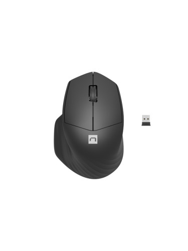 Мишка Natec Mouse Siskin Wireless 1600DPI 2.4GHz + Bluetooth 5.0 Optic