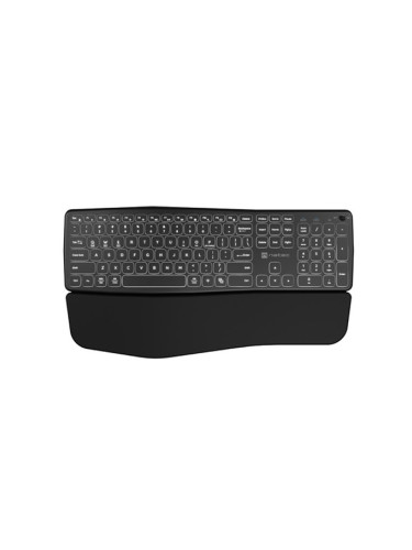 Клавиатура Natec wireless bluetooth keyboard PORIFERA x-scissors, back