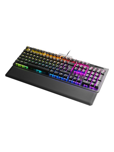 EVGA Z15 RGB Gaming Keyboard, RGB Backlit LED, Hot Swappable Mechanica