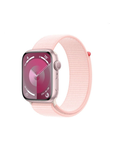 Часовник Apple Watch Series 9 GPS 45mm Pink Aluminium Case with Light 