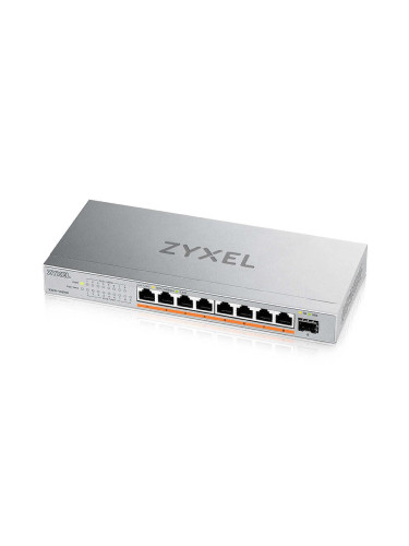 Комутатор ZyXEL XMG-108 8 Ports 2,5G + 1 SFP+, 8 ports 100W total PoE+