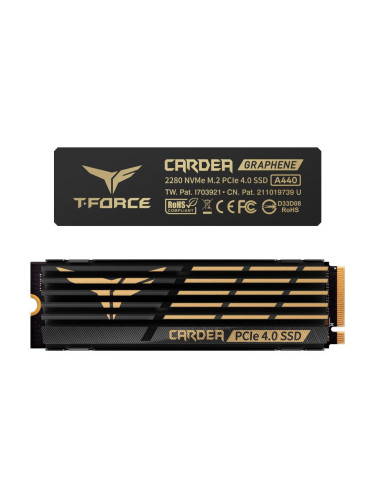 SSD Team Group T-Force Cardea A440, M.2 2280 1TB PCI-e 4.0 x4 NVMe 1.4