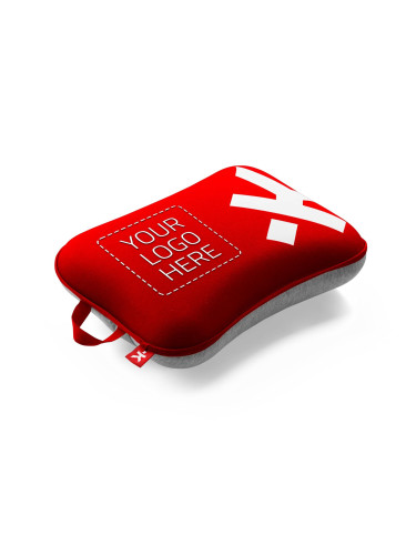 Мини възглавница за пътуване SKROSS, Червена