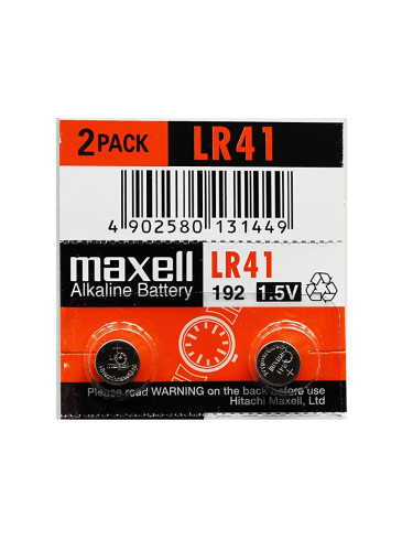 Бутонна микроалкална батерия LR41 /AG3/ 10 бр./pack цена за 1 бр. M