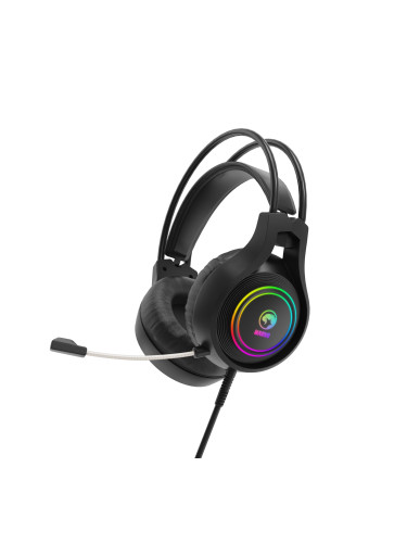 Marvo Геймърски слушалки Gaming Headphones HG8921 - 50mm, USB, RGB - M