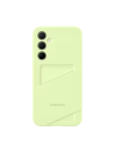 Калъф Samsung A35 Card Slot Case Lime