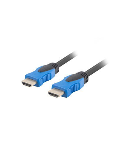 Кабел Lanberg HDMI M/M V2.0 cable 4K 10m CU, black