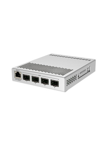 Суич Mikrotik CRS305-1G-4S+IN, 1xGigabit LAN, 4xSFP+ cages