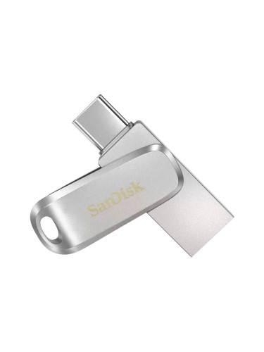 USB памет SanDisk Ultra Dual Drive Luxe, 1TB, USB 3.1 Gen 1, USB-C, Ср