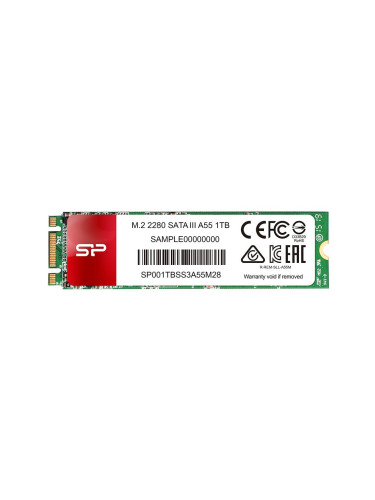 SSD SILICON POWER A55, M.2 2280, 1TB, SATA
