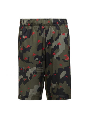 ДЕТСКИ КЪСИ ПАНТАЛОНИ ADIDAS TR-ES AOP SH OLIVE