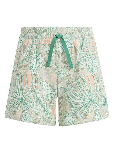 ДЕТСКИ КЪСИ ПАНТАЛОНИ ЗА МОМИЧЕ ADIDAS SUM AOP SHORT GREEN