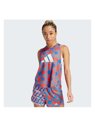 ДАМСКИ ПОТНИК ADIDAS IQ4494 FARM TRN TANK ЧЕРВЕН/СИН