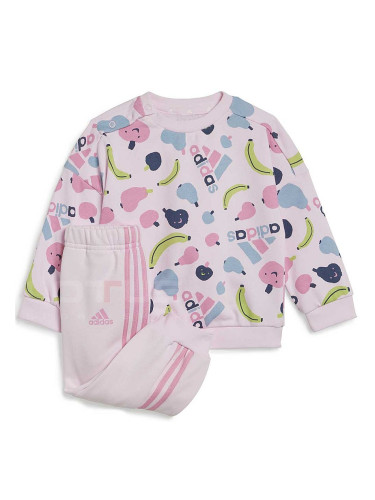 ДЕТСКИ СПОРТЕН ЕКИП ЗА МОМИЧЕ ADIDAS IS2683 I FRUIT FT JOG РОЗОВ