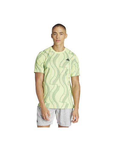 МЪЖКА ТЕНИСКА ADIDAS IL7391 CLUB GRAPH TEE ЖЪЛТА