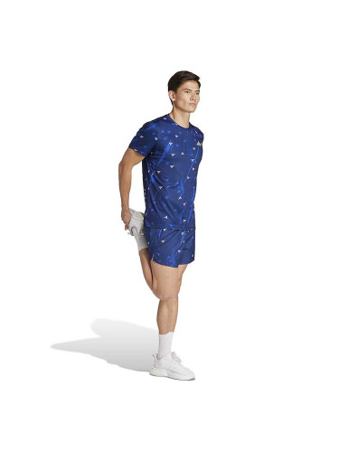 МЪЖКА ТЕНИСКА ADIDAS IN0068 RUN IT BL TEE ТЪМНОСИНЯ