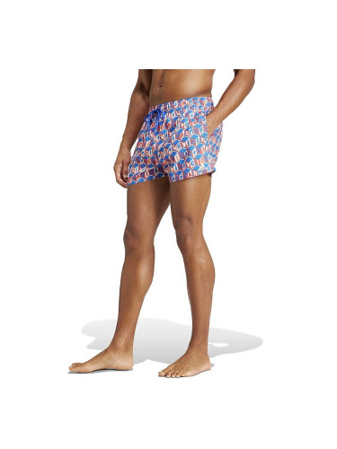 МЪЖКИ ПЛУВНИ ШОРТИ ADIDAS IU1198 FARM 3S CLX VSL СИНИ