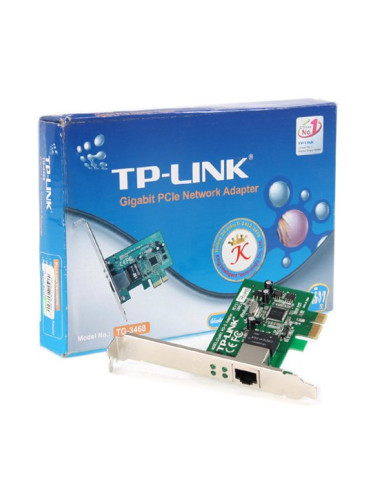 NIC TP-Link TG-3468, 32-bit Gigabit PCIe Network Adapter, Realtek RTL8