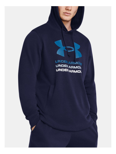Under Armour UA Rival Terry Graphic Hood Sweatshirt Sin