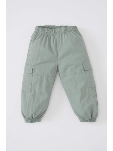 DEFACTO Baby Girl Cargo Fit Jogger Trousers