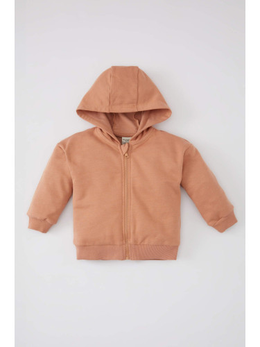 DEFACTO Baby Girl Hooded Thin Cardigan