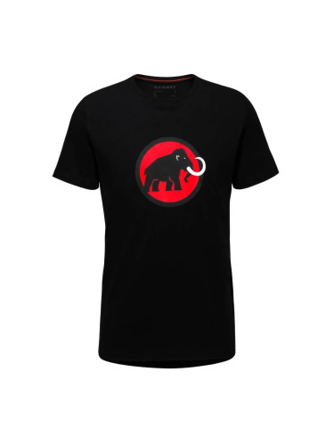 Men's T-Shirt Mammut Classic T-Shirt Black/Spicy