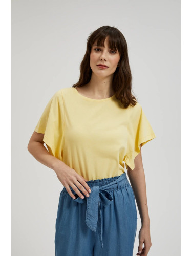Women's blouse MOODO - light yellow