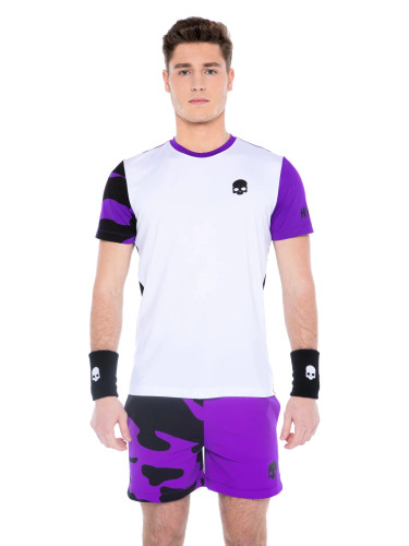 Men's T-shirt Hydrogen Tech Camo Tee White/Purple M