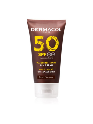 Dermacol Sun Water Resistant водоустойчив крем за лице за изкуствен тен SPF 50 50 мл.