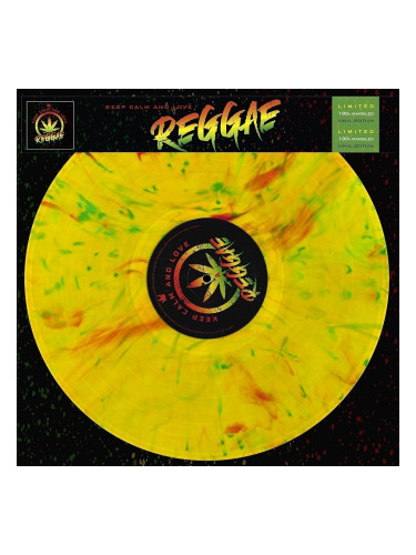 Various Artists - Keep Calm & Love Reggae (Limited Edition) (Numbered) (Yellow Marbled Coloured) (LP)