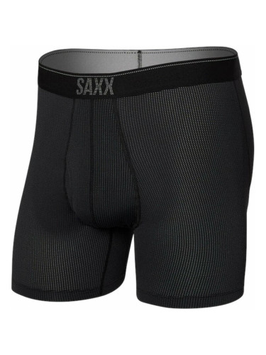SAXX Quest Boxer Brief Black II M Фитнес бельо