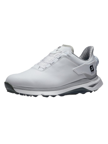 Footjoy PRO SLX White/Grey/Grey Boa 46 Мъжки голф обувки