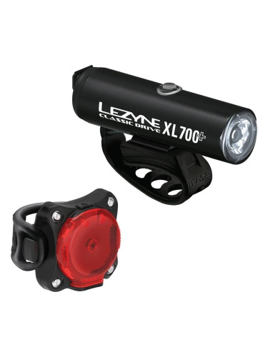 Lezyne Classic Drive XL 700+ / Zecto Drive 200+ Pair Велосипедна лампа