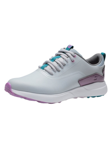 Footjoy Performa Womens Golf Shoes Grey/White/Purple 41