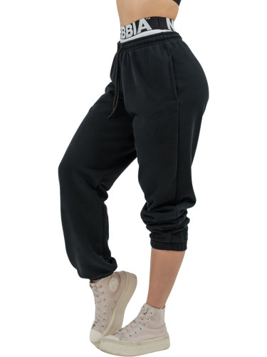 Nebbia Fitness Sweatpants Muscle Mommy Black L Фитнес панталон