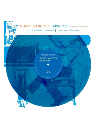 Herbie Hancock - Takin' Off (Limited Edition) (Numbered) (Blue Marbled Coloured) (LP)