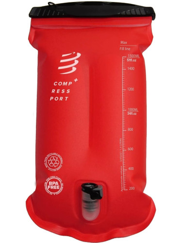 Compressport Hydration Bag Red 1,5 L Чанта за вода