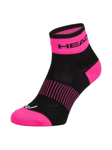 Head SOCKS YELLOW Велосипедни чорапи, черно, размер