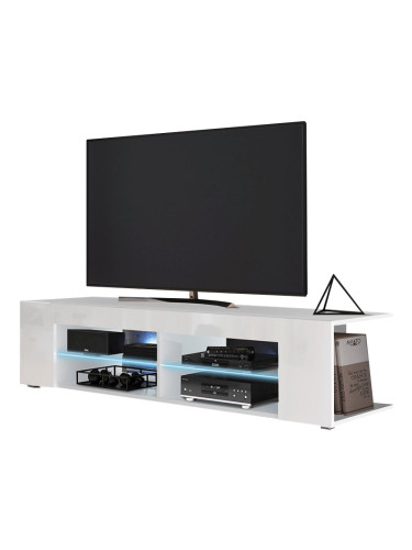 TV шкаф Smart-дължина: 137 cm-бял