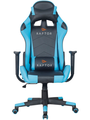 Геймърски стол Raptor Alyx-Светло синьо