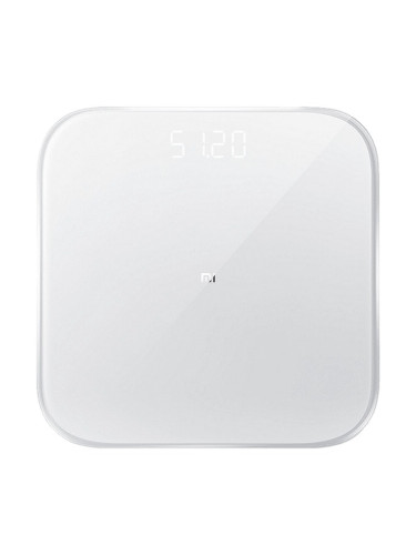 Смарт кантар Xiaomi Mi Smart Scale 2, капацитет 150 кг, Bluetooth, 3x AAA, бял