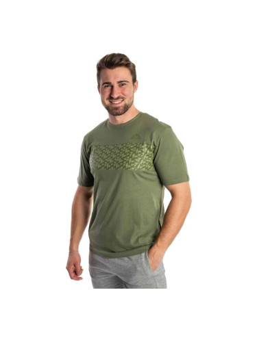 Kappa LOGO FIXE Мъжка тениска, зелено, размер