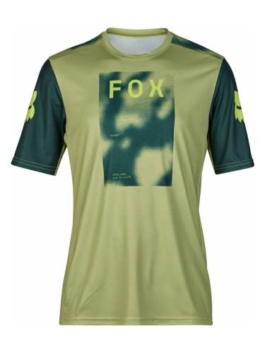 FOX Ranger Taunt Race Short Sleeve Джърси Pale Green S